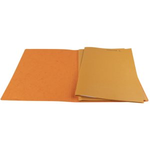 Capacidad para 350 hojas Cartón de Manila A4 naranja