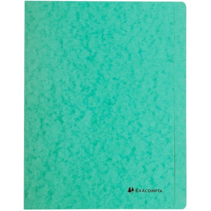 Carpeta rápida de cartón Manila 265 g, para formato DIN A4 Verde