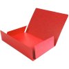 Carpeta con 3 solapas A4 roja