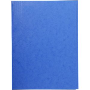 Carpeta con 3 solapas A4 azul