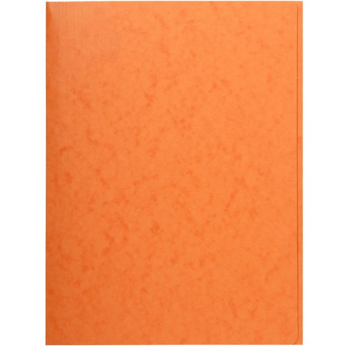 Carpeta con 3 solapas A4 naranja
