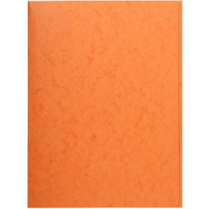 Carpeta con 3 solapas A4 naranja
