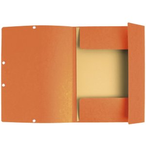 A4+ Carpeta de cartón Manila naranja