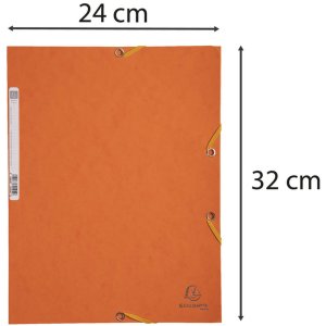 A4+ Carpeta de cartón Manila naranja