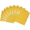 Carpeta con 3 solapas y banda elástica Cartón Manila 400g-m2 - A4 Amarillo