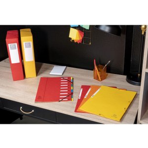Carpeta con 3 solapas y banda elástica Cartón Manila 400g-m2 - A4 Verde lima