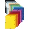 Carpeta Exacompta con banda elástica 3 solapas 400g formato DIN A4 surtido
