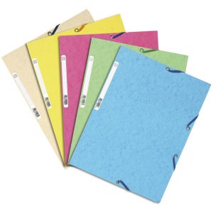 Carpeta A4+ mE Manila 400g Pastel