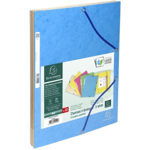 Carpeta A4+ mE Manila 400g Pastel