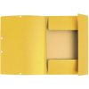 Exacompta carpeta elástica 3 solapas Manila cartón DIN A4 amarillo 355g
