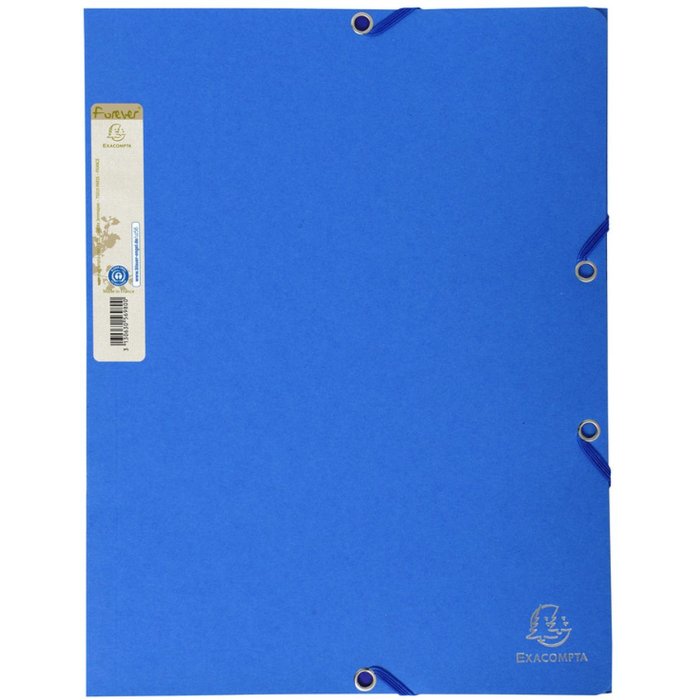 Carpeta de colección con 3 solapas Forever A4 azul