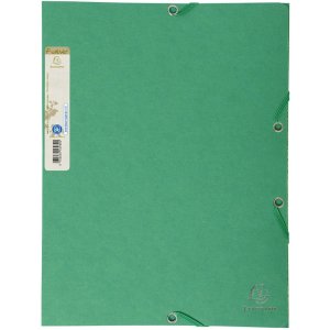 Carpeta con 3 solapas Forever A4 verde
