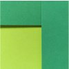 Carpeta con 3 solapas Forever A4 verde