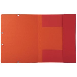 Carpeta con 3 solapas Forever A4 rojo-naranja