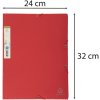 Carpeta con 3 solapas Forever A4 rojo-naranja