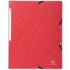 Carpeta esquinera roja para formato A4