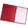 Carpeta esquinera roja para formato A4
