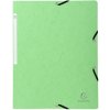 Carpeta de esquina verde claro para formato A4