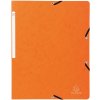 Carpeta esquinera de cartón Manila 400g Nature Future, para DIN A4 Naranja