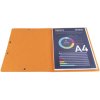 Carpeta esquinera de cartón Manila 400g Nature Future, para DIN A4 Naranja