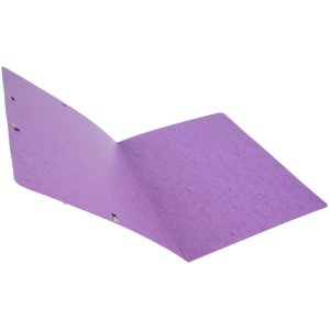 Carpeta esquinera de cartón Manila 400g Nature Future, para formato DIN A4 Morado