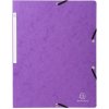 Carpeta esquinera de cartón Manila 400g Nature Future, para formato DIN A4 Morado