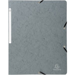 Carpeta esquinera gris para formato A4