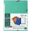 Carpeta esquinera de cartón Manila 355g Nature Future, para formato DIN A4 Verde