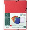 Carpeta esquinera de cartón Manila 355g Nature Future, para formato DIN A4 Rojo