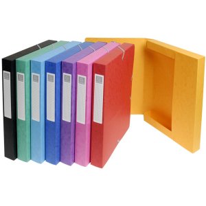 Caja de archivo Exabox 25mm Nature Future DIN A4 colores...