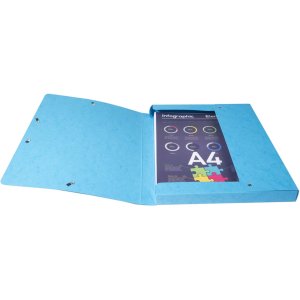 Caja de archivo Exabox 25mm Nature Future DIN A4 colores surtidos