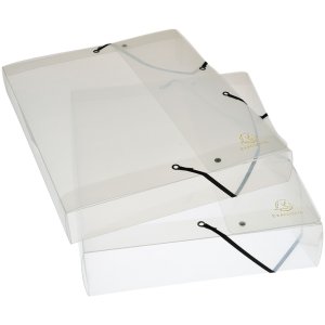 Caja de archivo 60mm PP Cristal