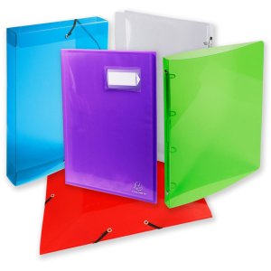 Caja de archivo 60mm PP Cristal