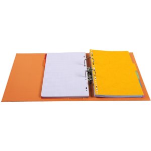 Carpeta A4 Premium 70mm naranja