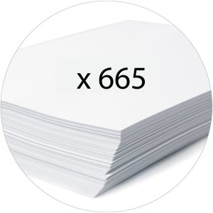 Carpeta A4 Premium 70mm roja