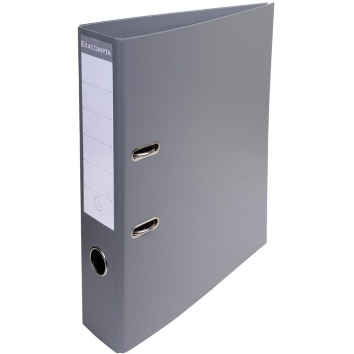 Carpeta Exacompta A4 Premium 70mm gris oscuro