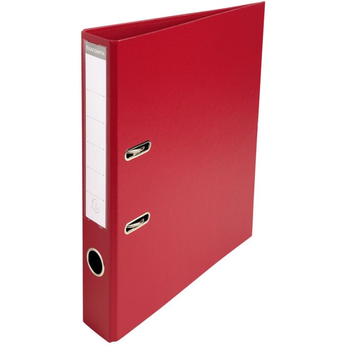 Exacompta Carpeta A4 Premium 50mm burdeos
