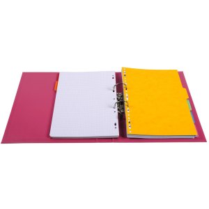 Exacompta Carpeta A4 Premium 50mm frambuesa