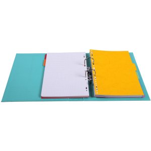 Carpeta A4 Premium 70mm verde pastel
