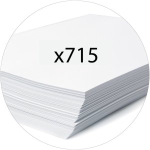 Carpeta A4 Premium 70mm morada