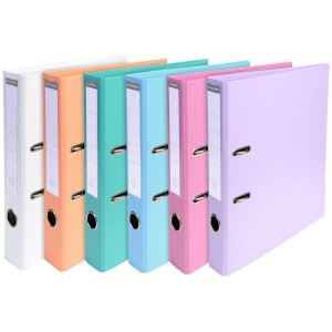 Exacompta Carpeta A4 Premium 50mm pastel surtido