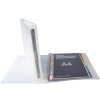 Carpeta de anillas A4 Chromaline Krea Cover 30 mm blanco transparente