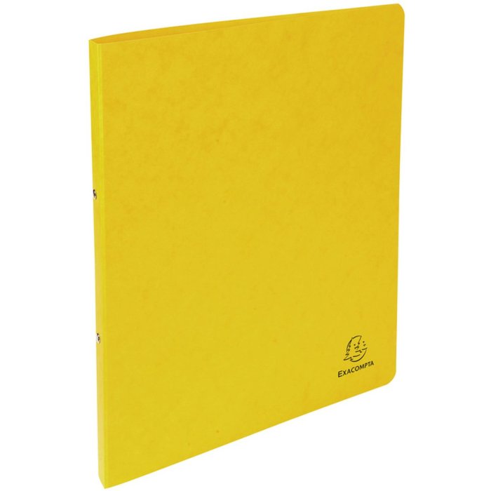 Carpeta de anillas de cartón Manila con 2 anillas 15mm Nature Future® A4 Amarillo