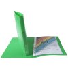 Carpeta de anillas de PP con 2 anillas DIN A4 verde