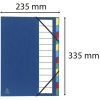 Carpeta organizadora 12 compartimentos, Ordonator, para formato DIN A4
