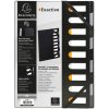 Carpeta HARMONIKA Exactive 9 compartimentos negra