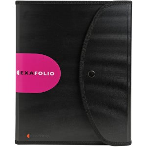 Exacompta Carpeta A4 Exafolio 6 piezas negro