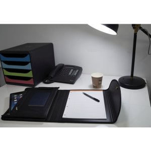 Exacompta Carpeta A4 Exafolio 6 piezas negro