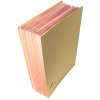 Carpeta de firmas 22209E - 20 compartimentos Kraft marrón