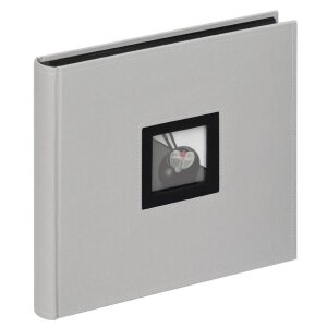 Walther Álbum de fotos NEGRO BLANCO gris 26x25 cm...